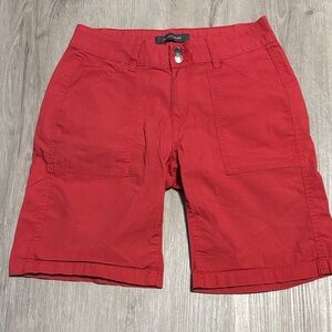 Denver Hayes Red Women's Cargo Shorts